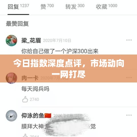 今日指数深度点评，市场动向一网打尽
