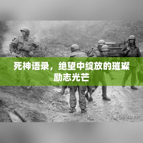 死神语录，绝望中绽放的璀璨励志光芒