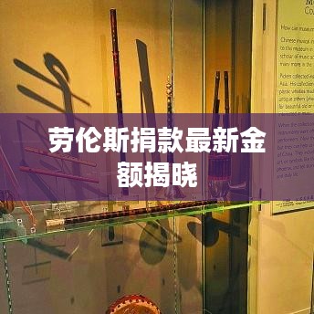 劳伦斯捐款最新金额揭晓