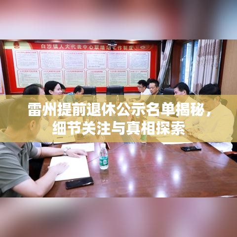 雷州提前退休公示名单揭秘，细节关注与真相探索
