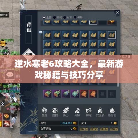 逆水寒老6攻略大全，最新游戏秘籍与技巧分享