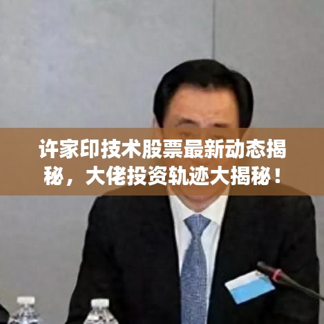 许家印技术股票最新动态揭秘，大佬投资轨迹大揭秘！