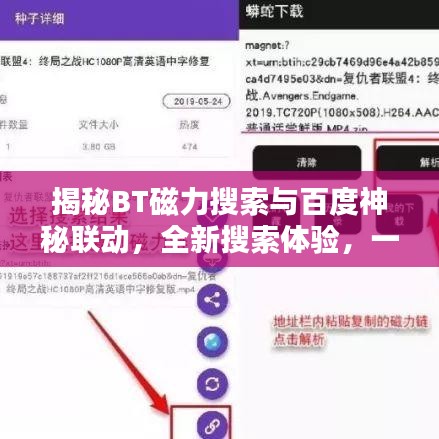 揭秘BT磁力搜索与百度神秘联动，全新搜索体验，一站式探秘！