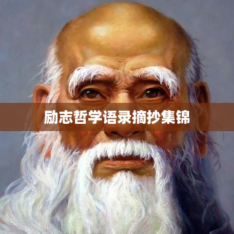 励志哲学语录摘抄集锦