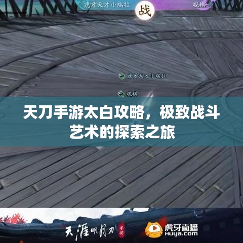 天刀手游太白攻略，极致战斗艺术的探索之旅