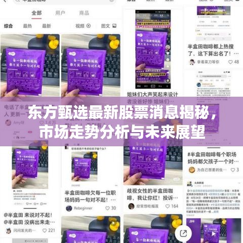 东方甄选最新股票消息揭秘，市场走势分析与未来展望