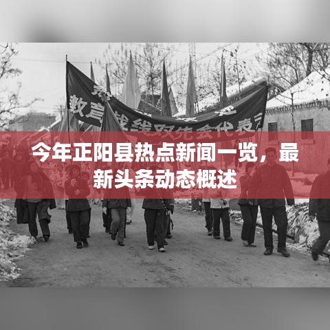 今年正阳县热点新闻一览，最新头条动态概述