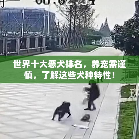 世界十大恶犬排名，养宠需谨慎，了解这些犬种特性！