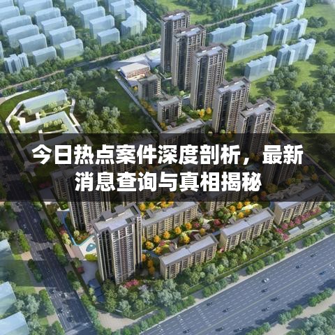 今日热点案件深度剖析，最新消息查询与真相揭秘