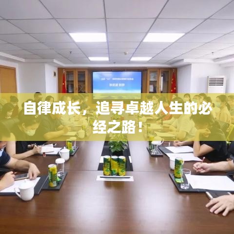自律成长，追寻卓越人生的必经之路！