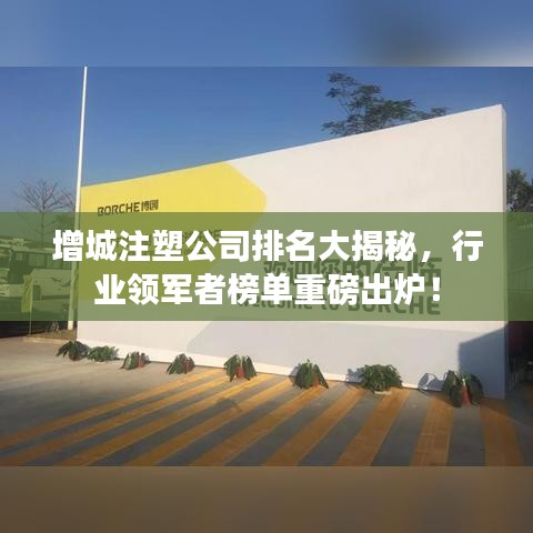 增城注塑公司排名大揭秘，行业领军者榜单重磅出炉！
