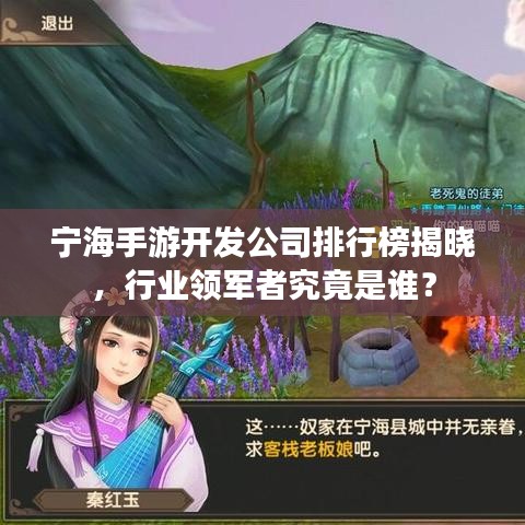 宁海手游开发公司排行榜揭晓，行业领军者究竟是谁？