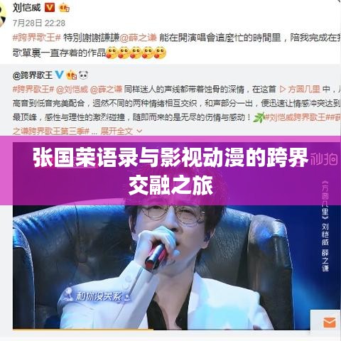 张国荣语录与影视动漫的跨界交融之旅