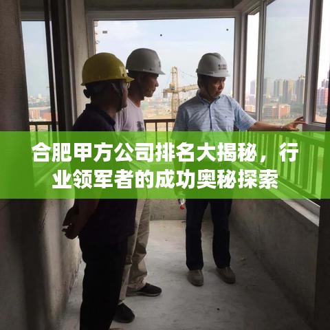 合肥甲方公司排名大揭秘，行业领军者的成功奥秘探索
