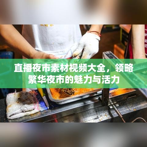 直播夜市素材视频大全，领略繁华夜市的魅力与活力