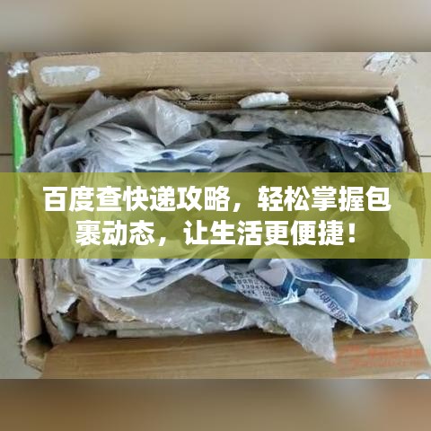 百度查快递攻略，轻松掌握包裹动态，让生活更便捷！