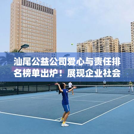 汕尾公益公司爱心与责任排名榜单出炉！展现企业社会责任力量