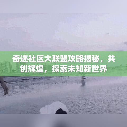 奇迹社区大联盟攻略揭秘，共创辉煌，探索未知新世界
