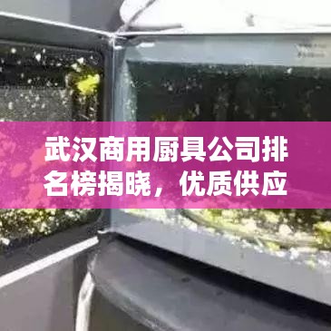 武汉商用厨具公司排名榜揭晓，优质供应商深度解析