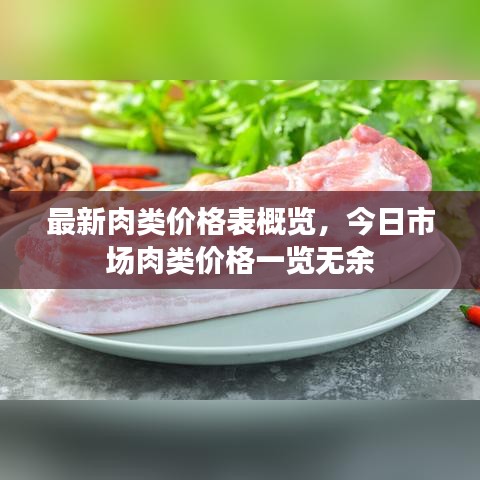 最新肉类价格表概览，今日市场肉类价格一览无余