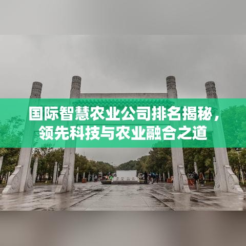 国际智慧农业公司排名揭秘，领先科技与农业融合之道