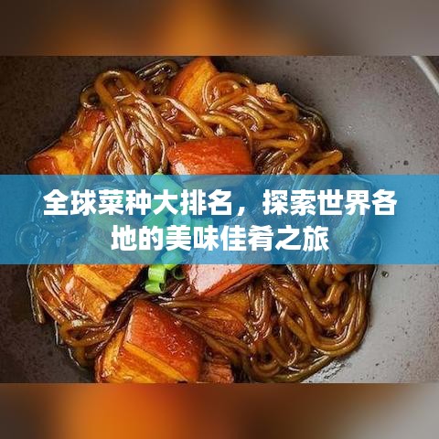 全球菜种大排名，探索世界各地的美味佳肴之旅