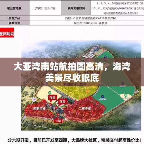 大亚湾南站航拍图高清，海湾美景尽收眼底