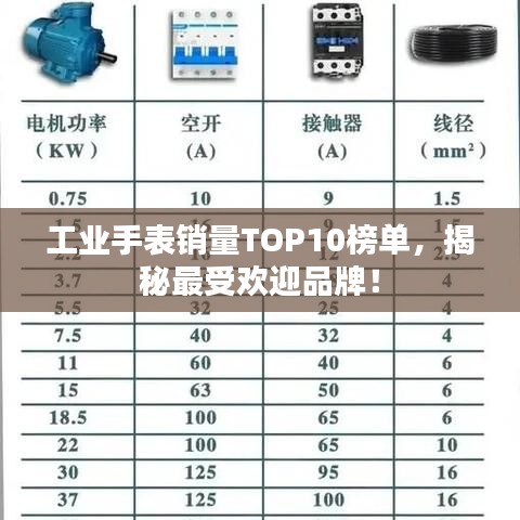 工业手表销量TOP10榜单，揭秘最受欢迎品牌！