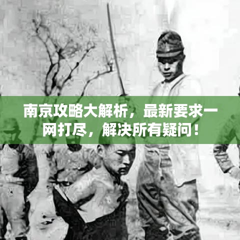 南京攻略大解析，最新要求一网打尽，解决所有疑问！
