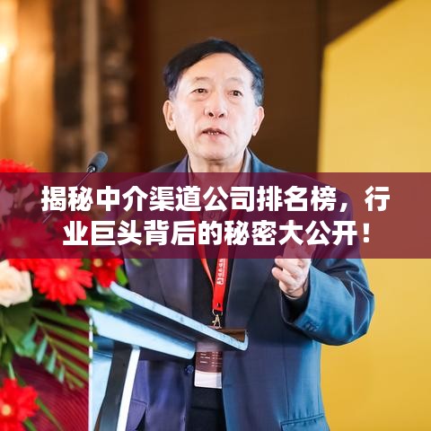 揭秘中介渠道公司排名榜，行业巨头背后的秘密大公开！