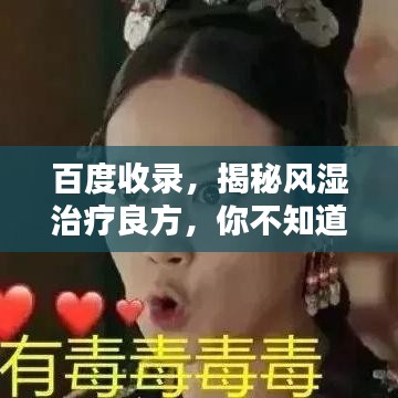 百度收录，揭秘风湿治疗良方，你不知道的秘密！