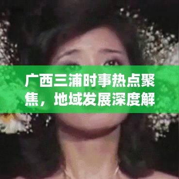 广西三浦时事热点聚焦，地域发展深度解读