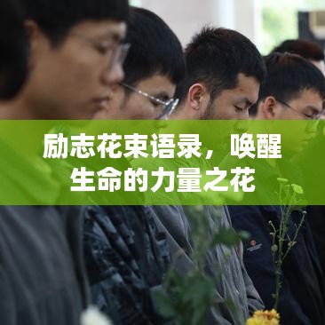 励志花束语录，唤醒生命的力量之花