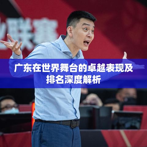 广东在世界舞台的卓越表现及排名深度解析