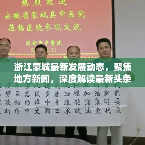 浙江蒙城最新发展动态，聚焦地方新闻，深度解读最新头条