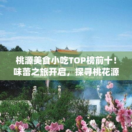 桃源美食小吃TOP榜前十！味蕾之旅开启，探寻桃花源的美食传奇