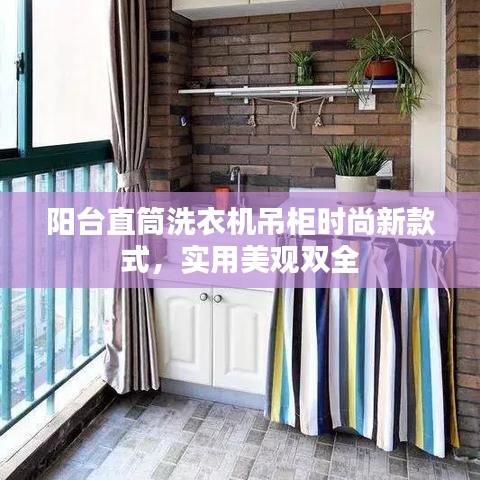 阳台直筒洗衣机吊柜时尚新款式，实用美观双全