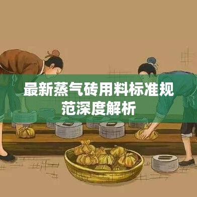 最新蒸气砖用料标准规范深度解析