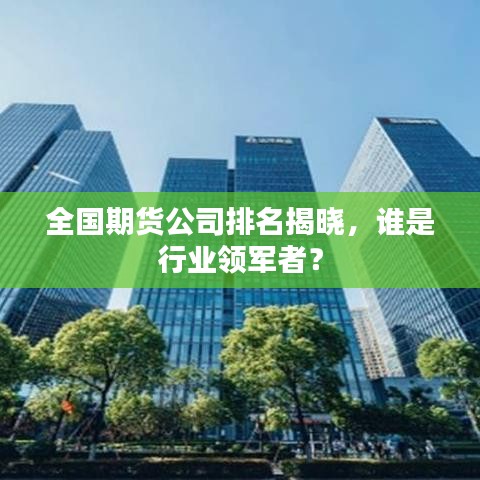 全国期货公司排名揭晓，谁是行业领军者？