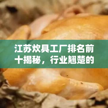 江苏炊具工厂排名前十揭秘，行业翘楚的秘诀大揭秘！