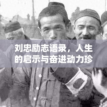 刘忠励志语录，人生的启示与奋进动力珍藏版