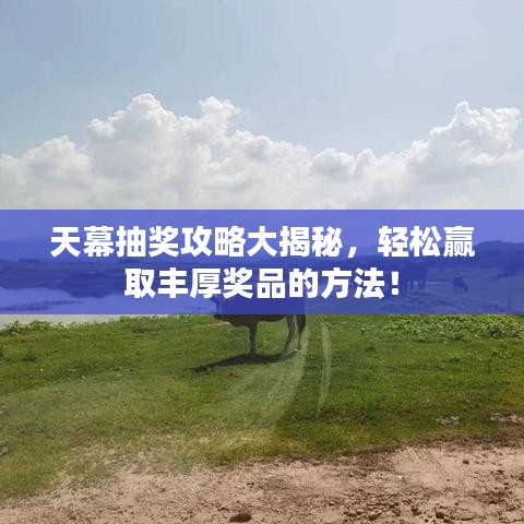 天幕抽奖攻略大揭秘，轻松赢取丰厚奖品的方法！