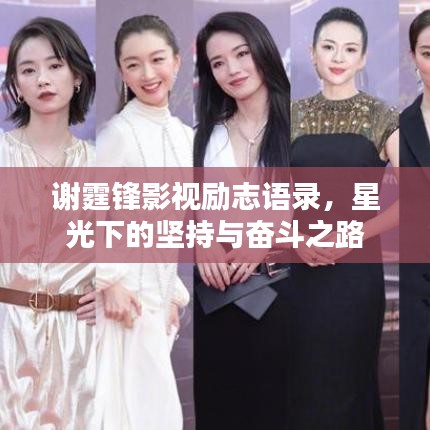 谢霆锋影视励志语录，星光下的坚持与奋斗之路