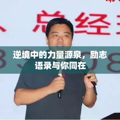 逆境中的力量源泉，励志语录与你同在