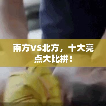 南方VS北方，十大亮点大比拼！