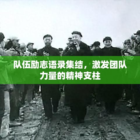 队伍励志语录集结，激发团队力量的精神支柱