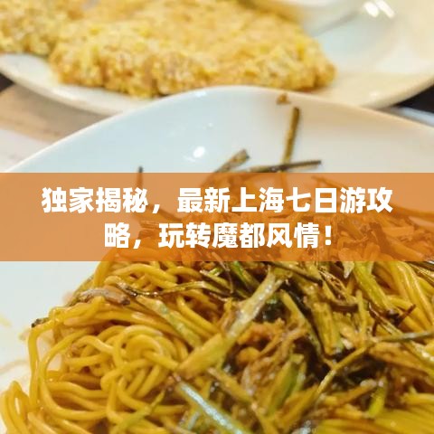 独家揭秘，最新上海七日游攻略，玩转魔都风情！
