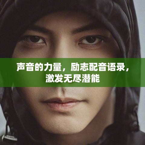 声音的力量，励志配音语录，激发无尽潜能