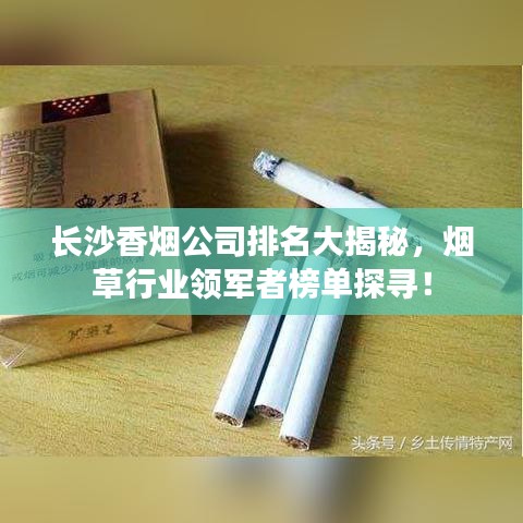 长沙香烟公司排名大揭秘，烟草行业领军者榜单探寻！