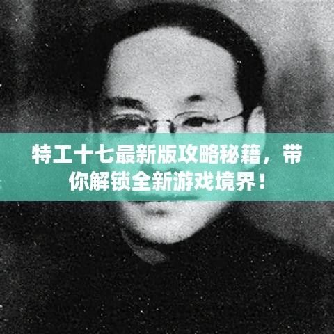 特工十七最新版攻略秘籍，带你解锁全新游戏境界！
